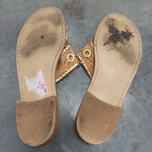 Jacks Wide Flat Sandal Cork - Picture 2 of 4